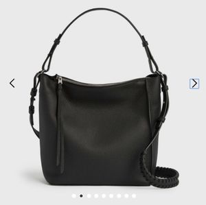All Saints leather crossbody bag